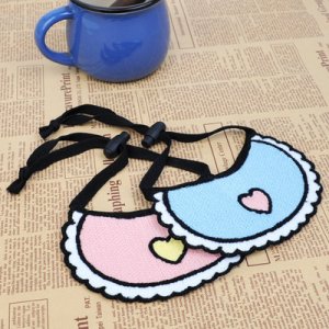 INS韓國風可愛寵物口水巾貼牌定制代加工
