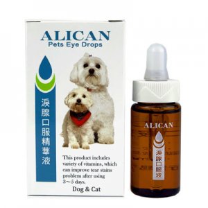 臺(tái)灣ALICAN狗狗去淚痕神器淚腺口服精華液