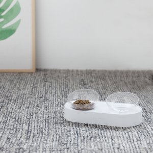 小佩貓碗傾斜可調(diào)節(jié)貓咪雙碗