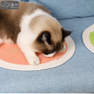 貓咪玩具環保棉線貓墊子
