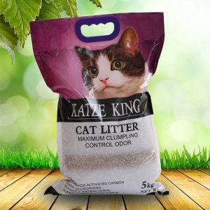 鎧澤金黑條超強除臭節約型破碎砂5kg