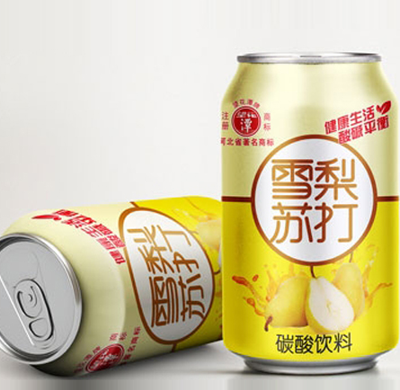 望花譚雪梨蘇打果味飲料罐.jpg