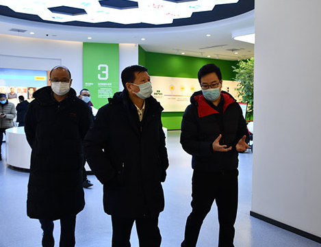 中國食品工業協會常務副會長沈篪一行到塔元莊同福鄉村振興示范園參觀調研.png