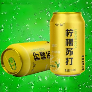 介恬木糖醇檸檬味蘇打飲料310ml