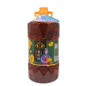十二喜菜籽油5L