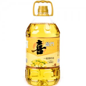 喜盈門非轉基因一級菜籽油5L