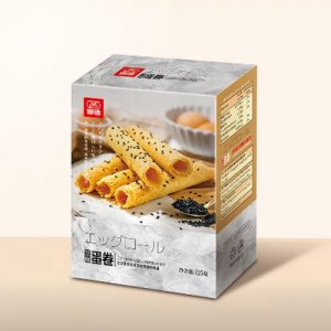 嘉迪芝麻蛋卷125g盒24盒箱