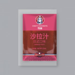 雪麗沙拉汁日式口味25ML