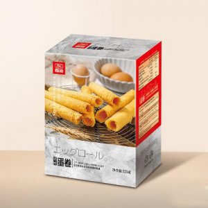 嘉迪精制蛋卷125g盒24盒箱