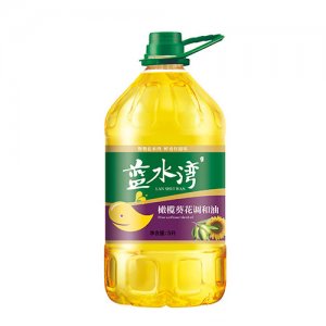 藍水灣圓桶-橄欖葵花調和油5升