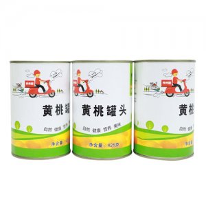 升升園黃桃罐頭425g