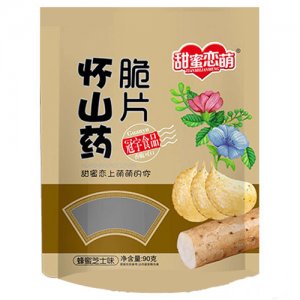 甜蜜戀萌懷山藥脆片蜂蜜芝士味90g