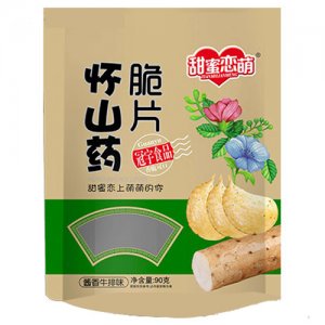 甜蜜戀萌懷山藥脆片醬香牛肉味90g