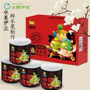 水果伊派什錦罐頭312gx12罐