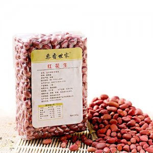 黍香世家紅花生345g