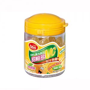 卡貝思甜橙多果汁軟糖110g