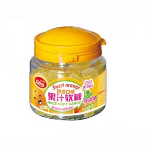 卡貝思甜橙口味果汁軟糖100g