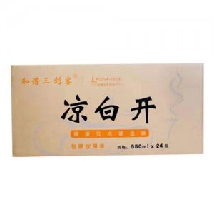 滴悅和諧三劍客涼白開(kāi)550mlX24