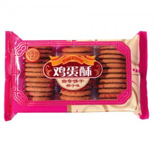應(yīng)得利雞蛋酥曲奇餅干椰子味200克