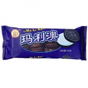 應(yīng)得利瑪利澳椰子味夾心餅干186克