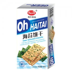 格爾海苔餅干168克