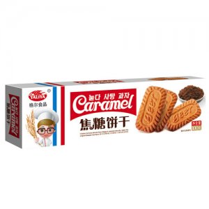 格爾焦糖餅干100克