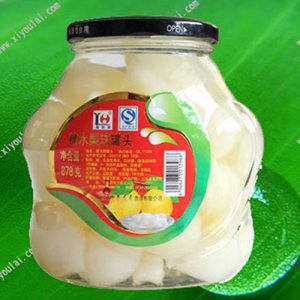 喜友來糖水梨球罐頭878g
