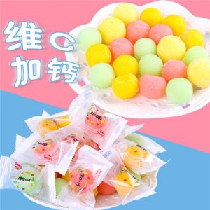 鑫冠園軟糖維C加鈣混合口味袋裝
