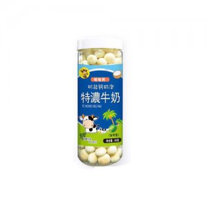 嘻嘻熊特濃牛奶機(jī)能鈣奶泡罐裝