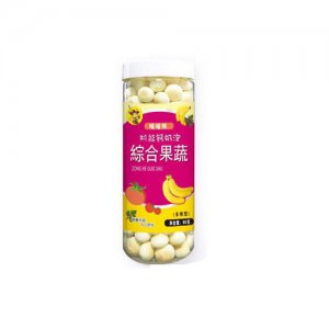嘻嘻熊綜合果蔬機(jī)能鈣奶泡罐裝