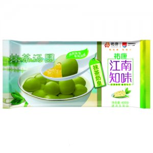 佑康抹茶奶皇湯圓400g