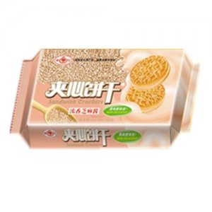 華江夾心餅干芝麻醬160g