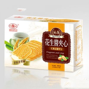 華江花生醬夾心餅干680g