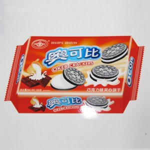 華江奧可比巧克力味夾心餅干168g