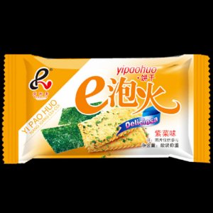榮利來e泡火紫菜味餅干橙裝