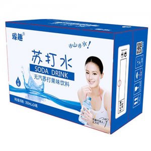 臻趣蘇打水350mlx24