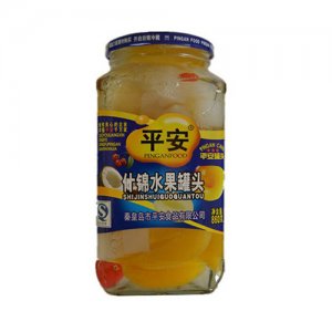 平安什錦水果罐頭860g