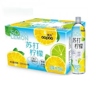 樂聽蘇打檸檬水飲料520mlx24瓶