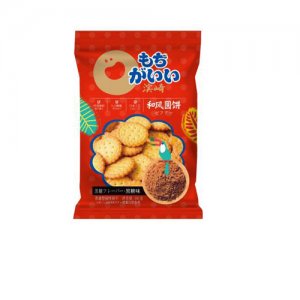 濱崎日式小圓餅黑糖味100g