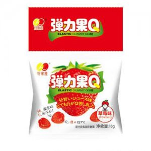 好來屋彈力果Q橡皮糖（紅）