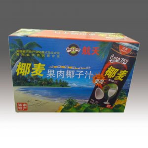 航天椰麥果肉椰子汁箱裝
