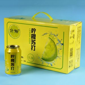 介恬檸檬蘇打飲料箱裝310mlx12罐