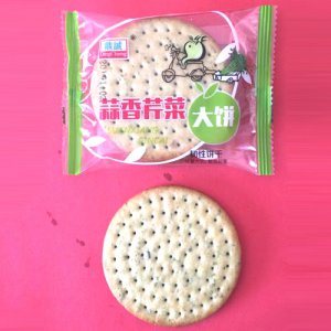 鼎誠大餅韌性餅干蒜香芹菜味散裝稱重