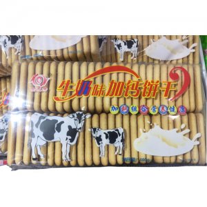 金龍傳牛奶味加鈣餅干400g