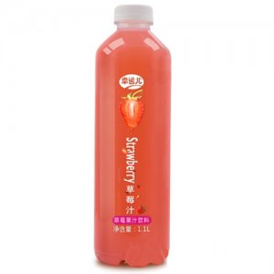 幸運兒草莓果汁飲料1.1L