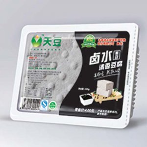 天豆鹵水清香豆腐（黑豆）