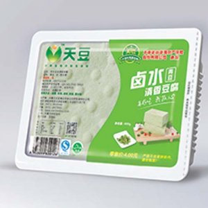 天豆鹵水清香豆腐（青豆）