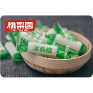 桃梨園薄荷棍薄荷糖6.8g