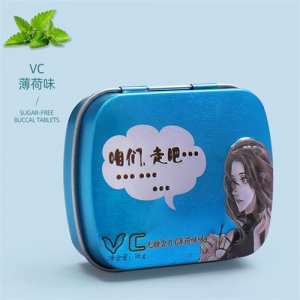 果力滋VC無糖含片薄荷味16g
