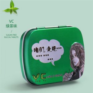 果力滋VC無糖含片綠茶味16g